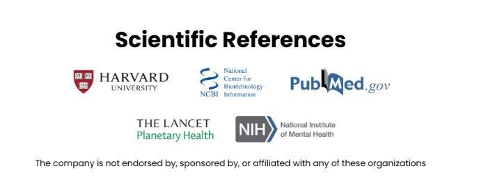 Scientific references cited by the manufacturer